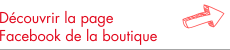 Découvrir la page Facebook de la boutique éphémère